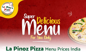 La Pinoz Pizza India Menu Price